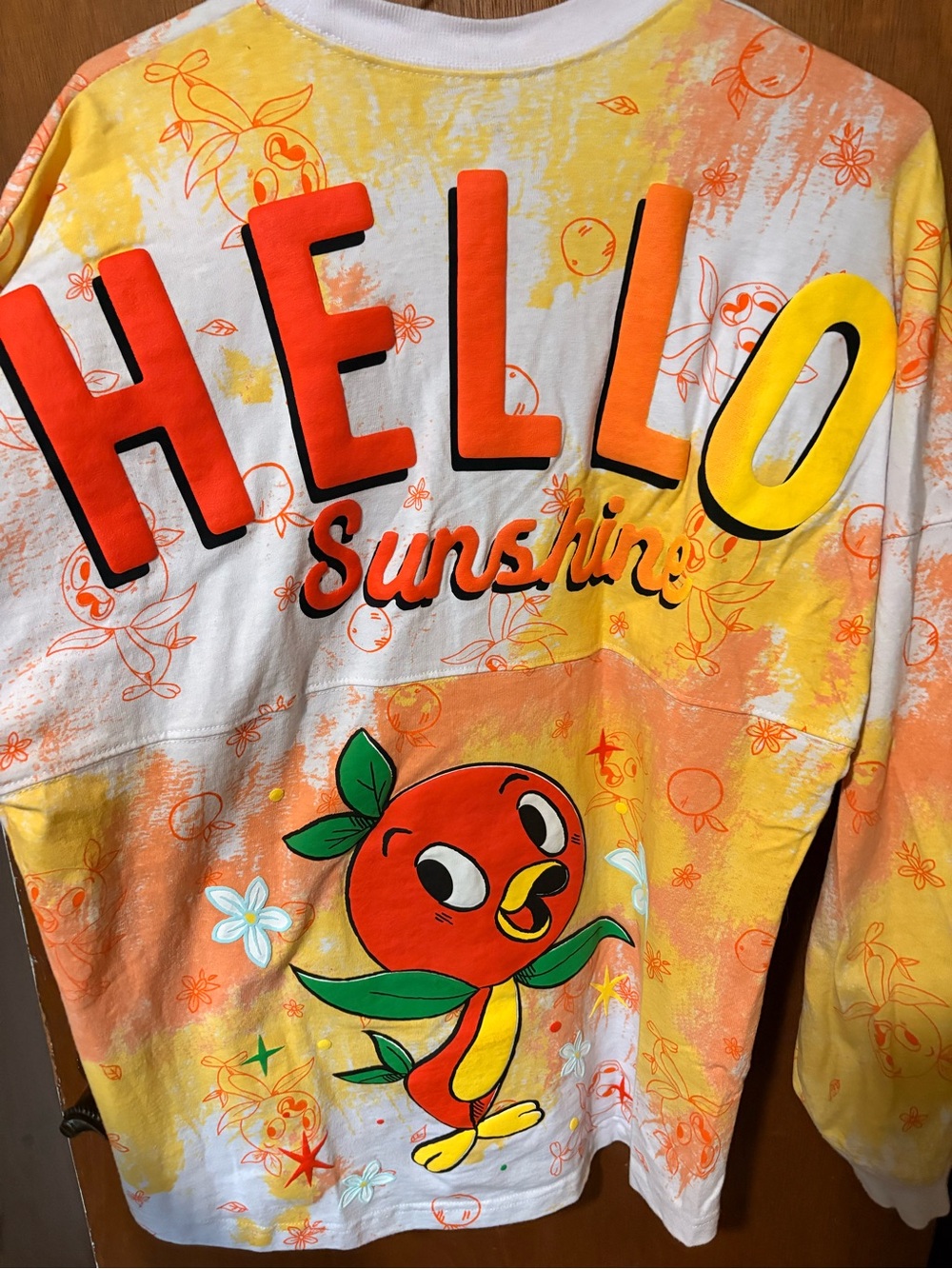 Disney world orange bird spirit jersey